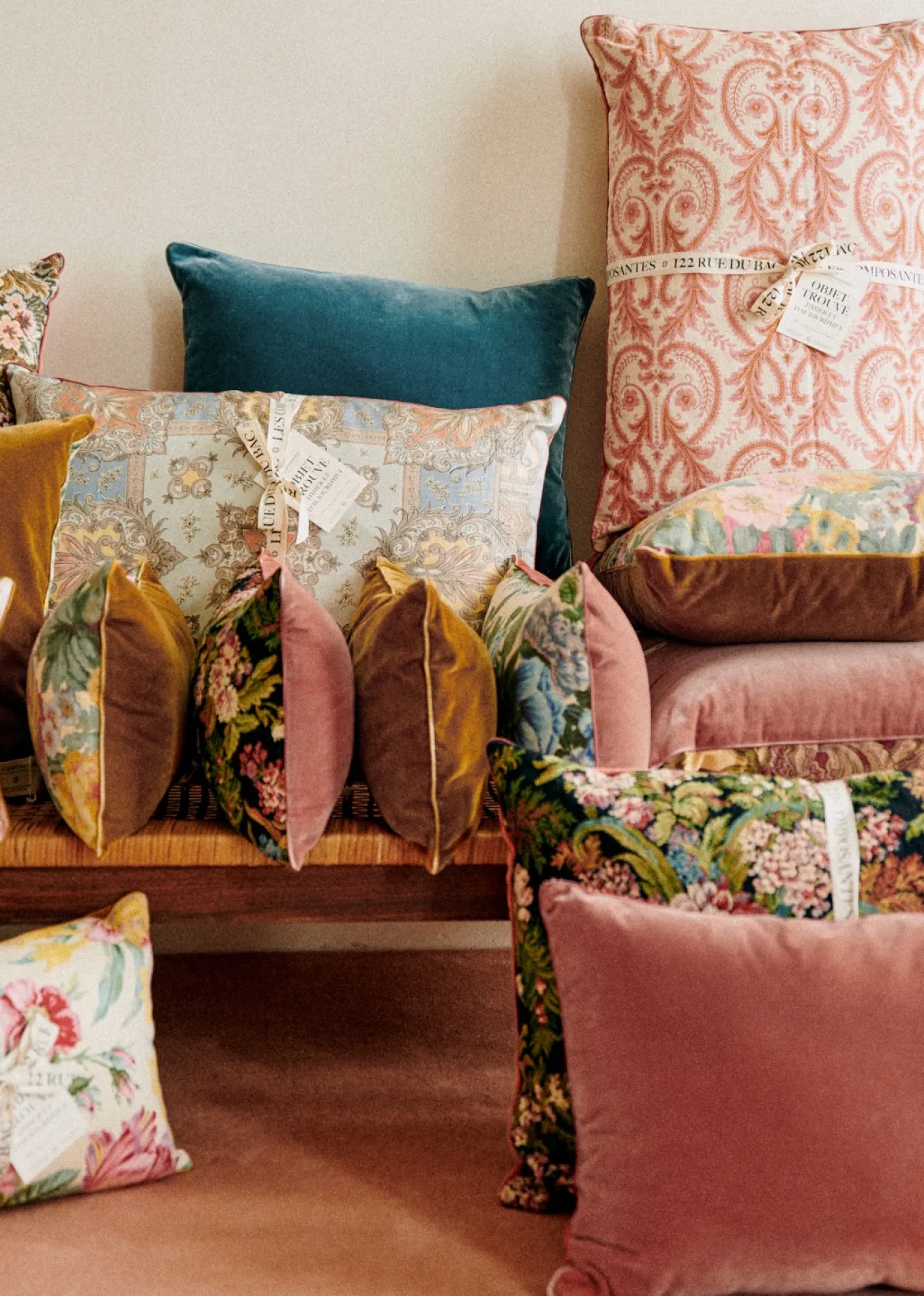 Sezane La Sélection Vintage|Coussin Vintage - Très Grand Modèle