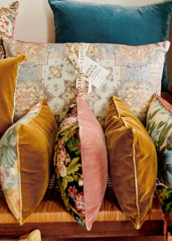 Sezane La Sélection Vintage|Les Tissus|Coussin Vintage - Très Grand Modèle