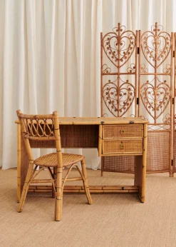 Sezane La Sélection Vintage|Ensemble Bureau Et Chaise Dans Le Style Dal Vera Années 1960 - N°2