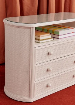 Sezane La Sélection Vintage|Ensemble De Chambre Vintage En :  porte Manteau, Commode Et Miroir