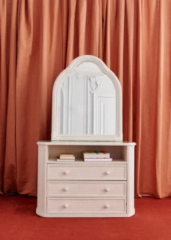 Sezane La Sélection Vintage|Ensemble De Chambre Vintage En :  porte Manteau, Commode Et Miroir