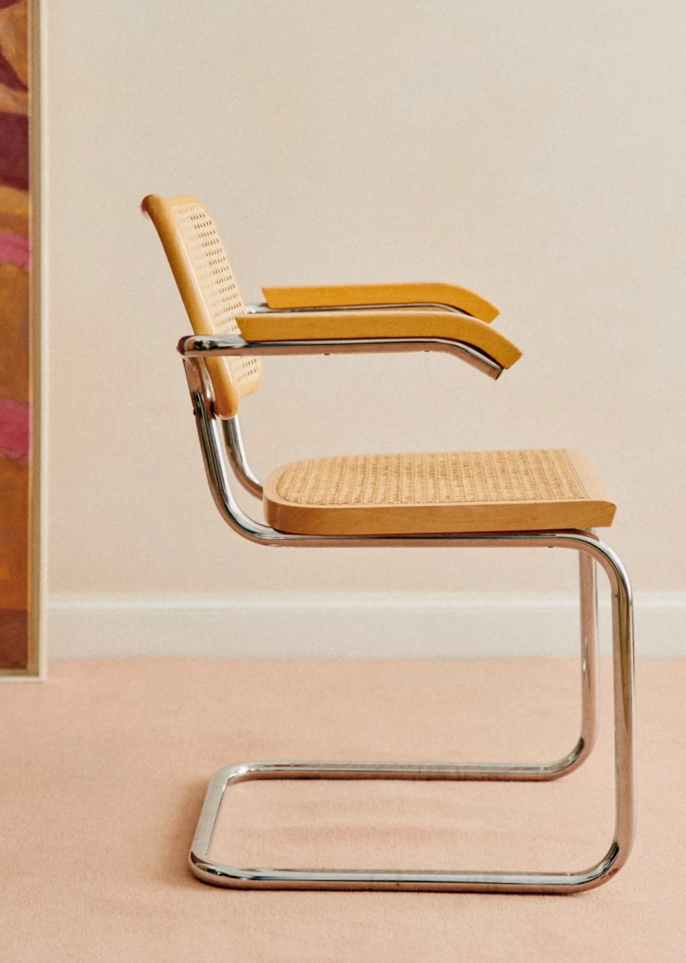 Sezane La Sélection Vintage|Fauteuil Vintage Cesca Par Marcel Breuer