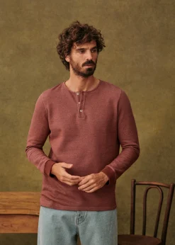 Sezane Col tunisien|T-shirt manches longues|Henley Spike