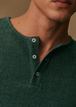 Sezane Col tunisien|T-shirt manches longues|Henley Spike