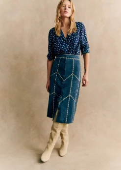 Sezane Jupes & Shorts|Jupe Alexane - Sézane X Pangea