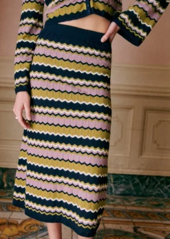 Sezane Jupes & Shorts|Maille|Jupe Parniane