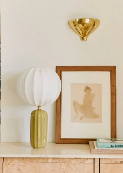 Sezane Les Lumières|Lampe Traviata - Vert Olive