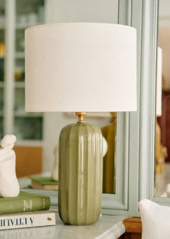 Sezane Les Lumières|Lampe Traviata - Vert Olive