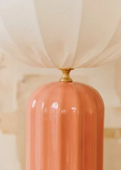 Sezane Les Lumières|Lampe Traviata Grand Modèle - Rose Amalfi