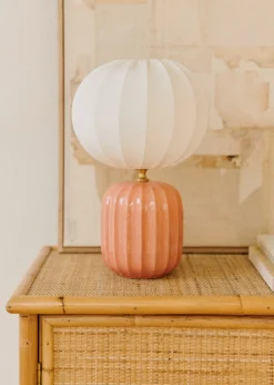 Sezane Les Lumières|Lampe Traviata Petit Modèle - Rose Amalfi