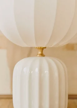 Sezane Les Lumières|Lampe Traviata Petit Modèle - Ecru