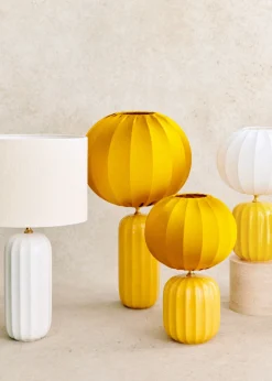 Sezane Les Lumières|Lampe Traviata Petit Modèle - Jaune Citron