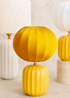 Sezane Les Lumières|Lampe Traviata Petit Modèle - Jaune Citron