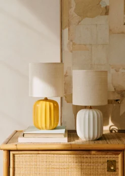 Sezane Les Lumières|Lampe Traviata Petit Modèle - Jaune Citron