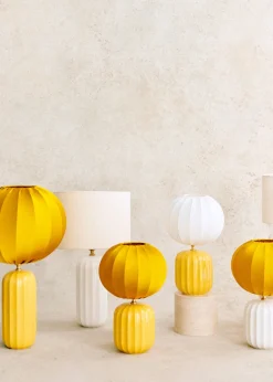 Sezane Les Lumières|Lampe Traviata Petit Modèle - Jaune Citron