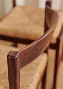 Sezane La Sélection Vintage|Lot De 4 Chaises Italiennes Années 1970