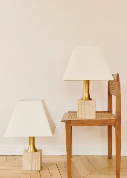 Sezane La Sélection Vintage|Paire De Lampes Fratelli Manelli Années 1970