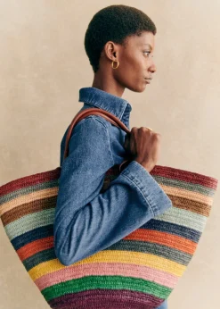 Sezane Paniers & Pochettes|Nos Sacs Iconiques|Panier Maxi Justine