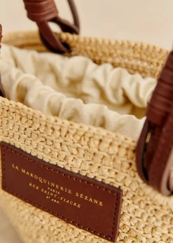 Sezane Nos Sacs Iconiques|Maroquinerie|Panier Mini Justine