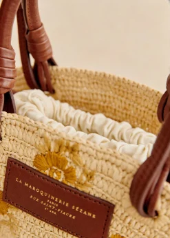 Sezane Nos Sacs Iconiques|Maroquinerie|Panier Mini Justine