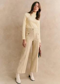 Sezane 7/8ème|Tous les Pantalons & Combinaisons|Pantalon Emilio