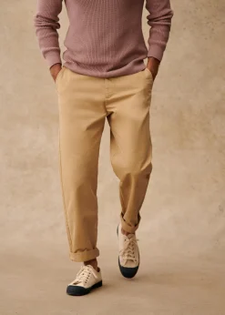 Sezane Pantalons Casual|Pantalons coton lin|Pantalon Hubbell