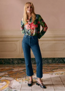 Sezane Denim|Denim|Pantalon Laurence