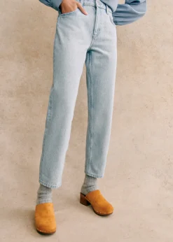 Sezane Denim|Denim|Pantalon Le Mum