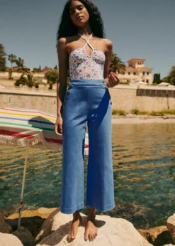 Sezane 7/8ème|Tous les Pantalons & Combinaisons|Pantalon Marino Crop