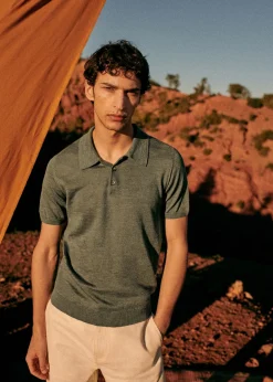 Sezane Col polo|Pulls manches courtes|Polo Caio