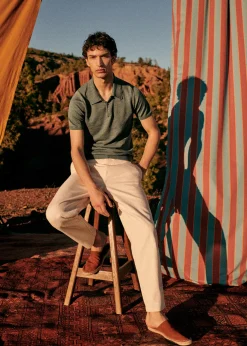 Sezane Col polo|Pulls manches courtes|Polo Caio