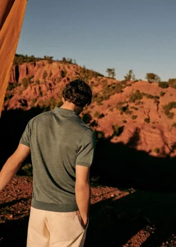 Sezane Col polo|Pulls manches courtes|Polo Caio