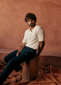 Sezane Col polo|Pulls manches courtes|Polo Maille Simeone