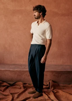 Sezane Col polo|Pulls manches courtes|Polo Maille Simeone