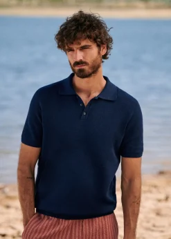Sezane Col polo|Pulls manches courtes|Polo Maille Simeone