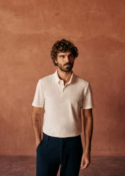 Sezane Polos|T-Shirts coton lin|Polo Martin