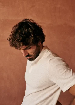 Sezane Polos|T-Shirts coton lin|Polo Martin