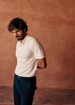 Sezane Polos|T-Shirts coton lin|Polo Martin