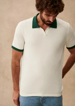 Sezane Col polo|Pulls manches courtes|Polo Nick