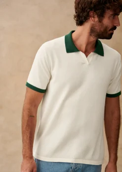 Sezane Col polo|Pulls manches courtes|Polo Nick