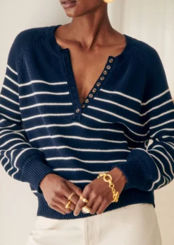 Sezane Maille|Marinières|Pull Léontine