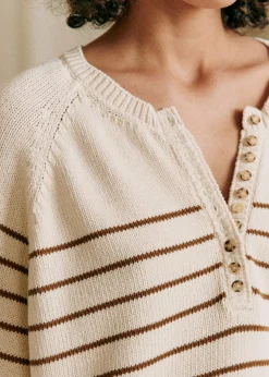 Sezane Maille|Marinières|Pull Léontine