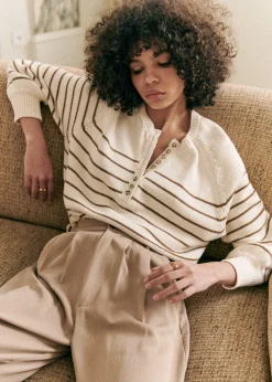 Sezane Maille|Marinières|Pull Léontine