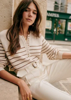 Sezane Maille|Marinières|Pull Léontine