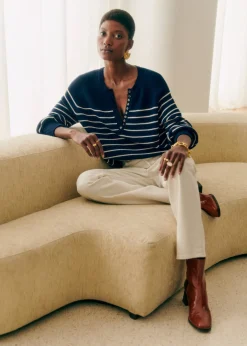 Sezane Maille|Marinières|Pull Léontine