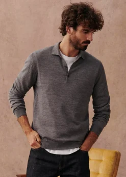 Sezane Col polo|Pulls laine|Pull Mike