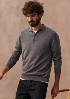 Sezane Col polo|Pulls laine|Pull Mike