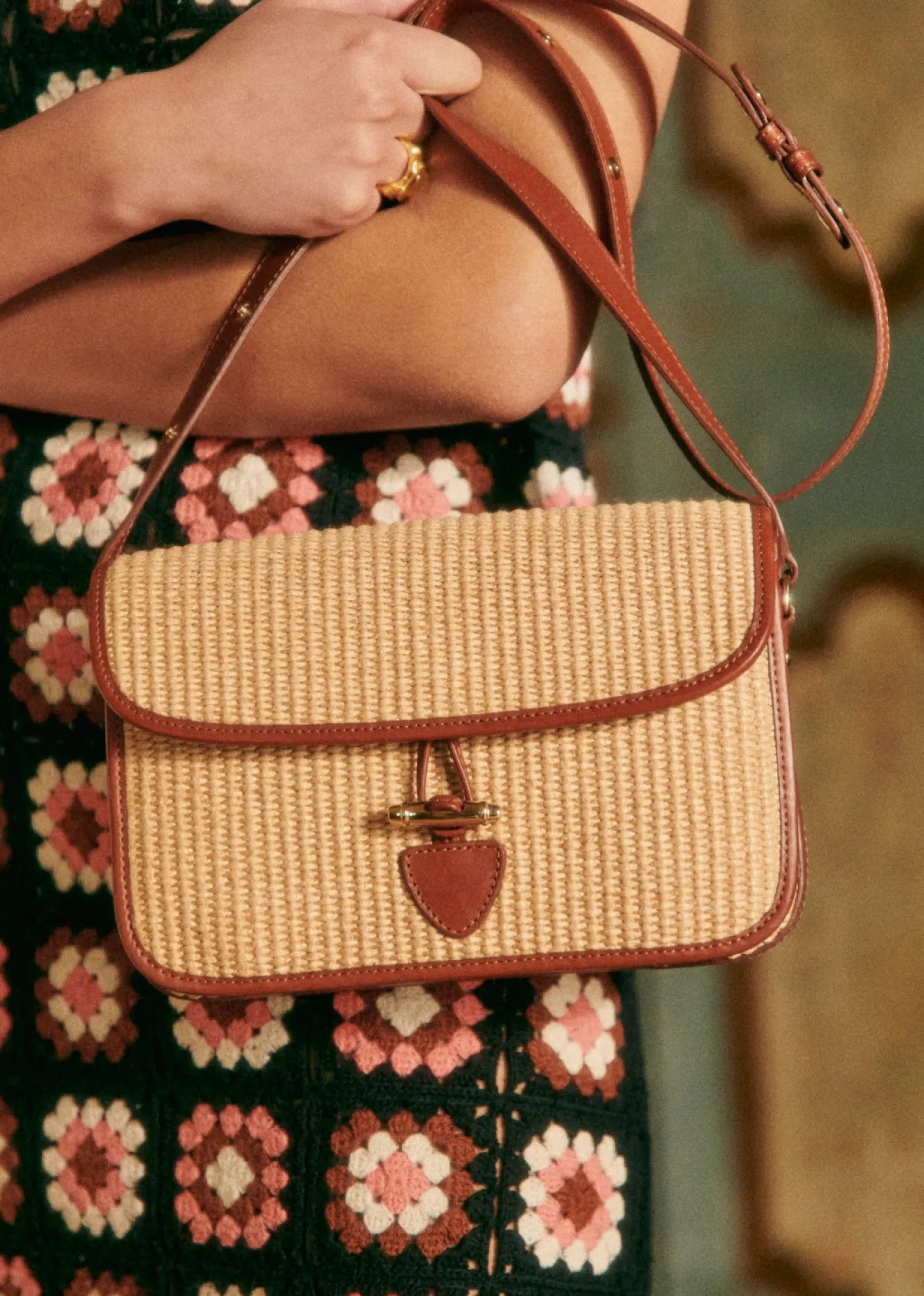 Sezane Nos Sacs Iconiques|Maroquinerie|Sac Milo Vintage Textile