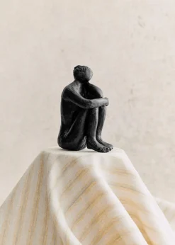 Sezane Les Invités|Sculpture Guénolée Courcoux - Femme Dans Ses Pensées Petit Modèle