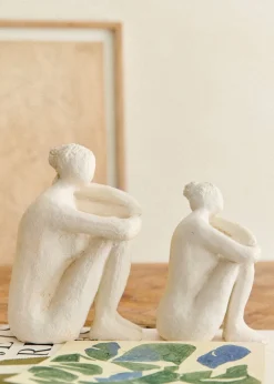 Sezane Les Invités|Sculpture Guénolée Courcoux - Femme Dans Ses Pensées Grand Modèle